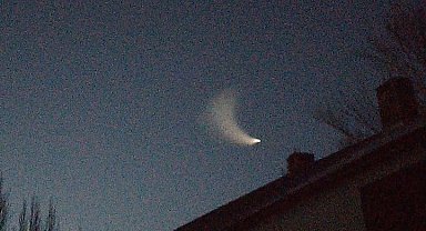 Tanımlanamayan cisim Hakkari semalarında