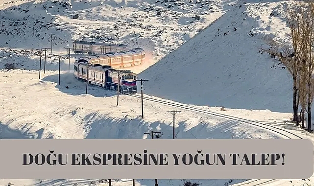 Turistik gezi isteyenler ona yöneldi! Doğu Ekspresine rekor talep: 3 ayda 35 binden fazla yolcu taşıdı