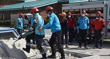 UMKE personeline 'arama kurtarma' eğitimi verildi