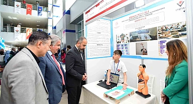 Van Yüzüncü Yıl Üniversite TÜBİTAK sergisi açıldı