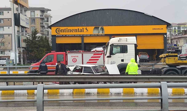 Van'da meydana gelen kazada 1 kişi yaralandı