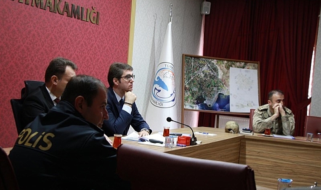 Van'ın Erciş İlçesinde İnci Kefali Av Yasağı Komisyon Toplantısı