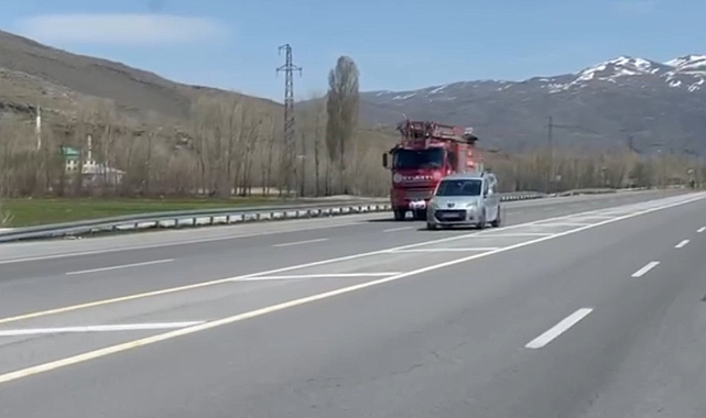 Van'ın Muradiye İlçesindeki Koruma Altındakli Sazlık Alanda Yangın Paniği