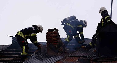 Yakutiye'de çıkan yangın korkuttu
