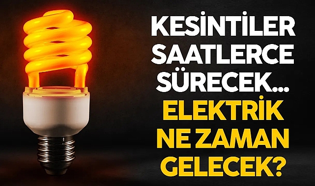 08 Mayıs 2024 Çarşamba Balıkesir güncel elektrik kesintisi, şehrin yarısı saatlerce karanlığa teslim olacak!