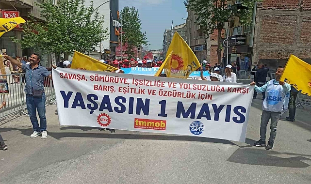 1 Mayıs Emek ve Dayanışma Günü Malatya'da kutlandı