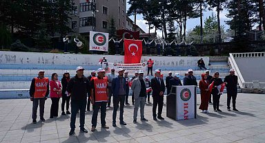 1 Mayıs Erzurum'da  sessiz kutlandı