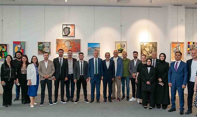 "2024 Mezunları Resim Sergisi" açıldı