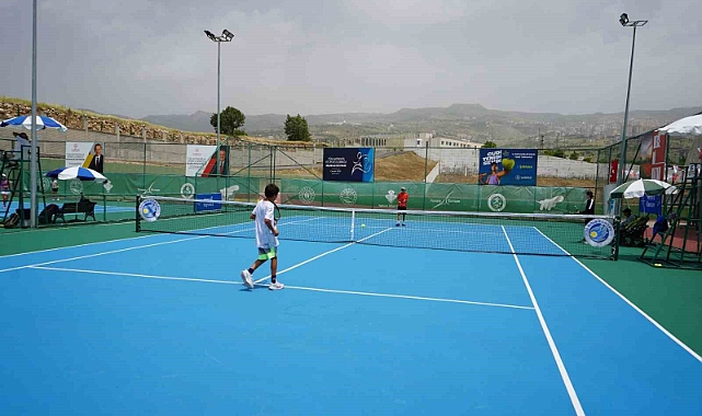 3. Uluslararası Cudi Cup Tenis Turnuvası sona erdi