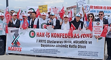 Ağrı’da 1 Mayıs Kutlaması