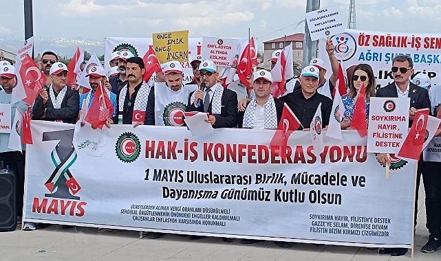 Ağrı’da 1 Mayıs Kutlaması