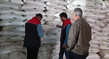 Ağrı’da gübre ve sertifikalı tohum satışı yapan bayiler denetlendi