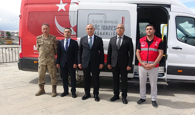 Ağrı'da “Mobil Göç Noktası” uygulaması faaliyete başladı