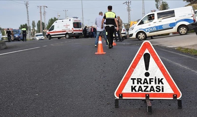 Ağrı'da trafik kazası: 1 ağır yaralı 