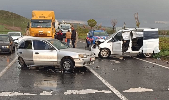 Ağrı'da trafik kazası: 5 yaralı