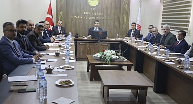 Ağrı İl Su Kurulu Toplantısı Yapıldı