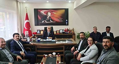 Ak Parti Ardahan il Koordinatörü Volkan Mengi'den Çıldır Belediyesine Ziyaret