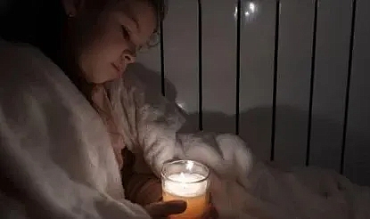 Aksaray'da elektrik acil onarım çalışması