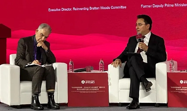 Ali Babacan Çin'de konuştu: Hiçbir ülke sorunları tek başına çözemez