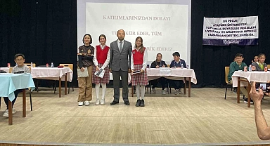 Aşkale de öğrenciler hem yarıştı hem eğlendi