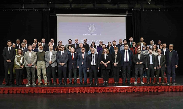 Atatürk Üniversitesi’nde bilimsel teşvik töreni