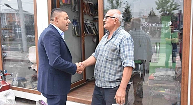 Başkan Sadıkoğlu: "Esnafımız 21 metrekareye terk edilmiş durumda"