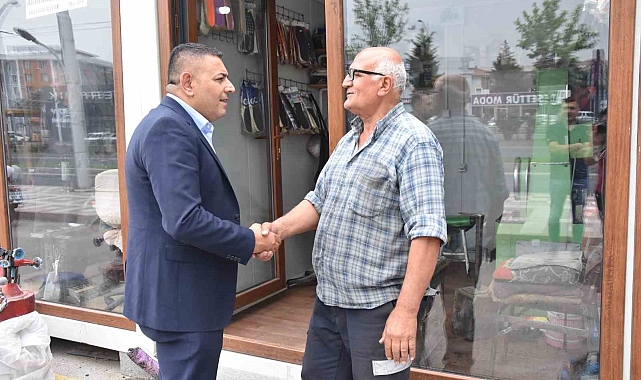 Başkan Sadıkoğlu: "Esnafımız 21 metrekareye terk edilmiş durumda"