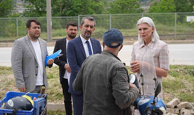 Başkan Subaşı sahada incelemelerde