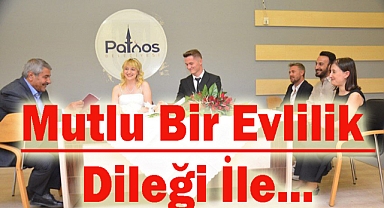 Başkan Taşkın Mutlu Bir Evlilik Dileği İle...