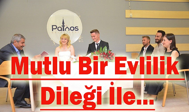 Başkan Taşkın Mutlu Bir Evlilik Dileği İle...