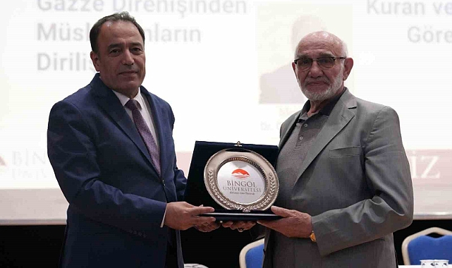 Bingöl Üniversitesi'nde Gazze konulu panel düzenlendi