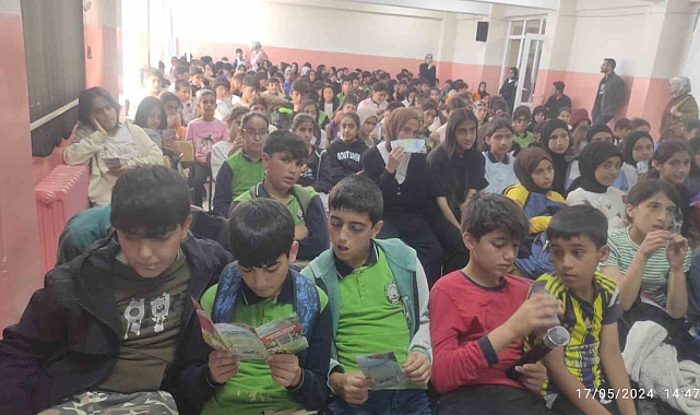 Bingöl'de öğrencilere tabiatı koruma eğitimi