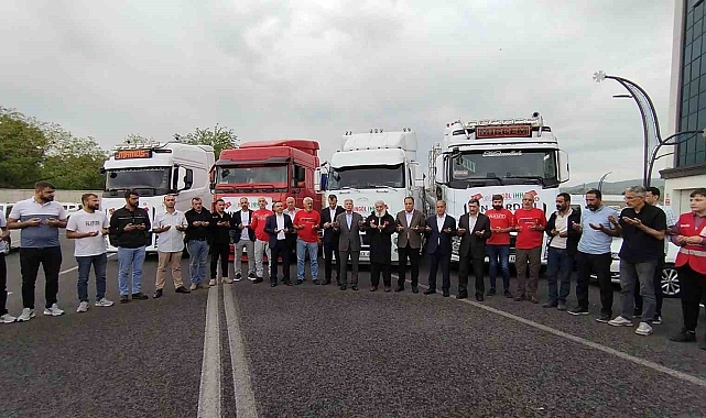 Bingöl'den Gazze'ye yardım eli