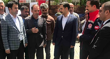 Bitlis'in Güroymak ilçesinde yüzde 75 hibeli 21 bin fide dağıtıldı
