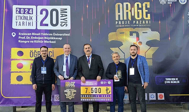 Çakşır Otu Projesi ödül aldı