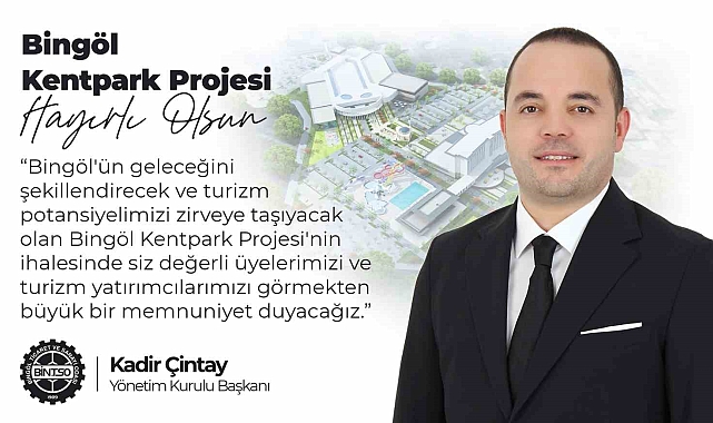 Çintay'dan iş insanlarına yatırım çağrısı