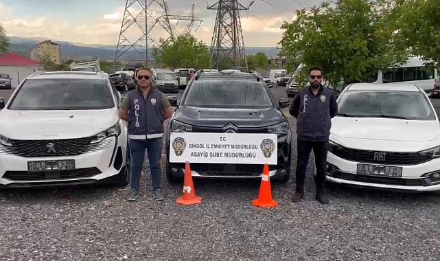 Çok Sayıda Çalıntı Araç Yakalandı