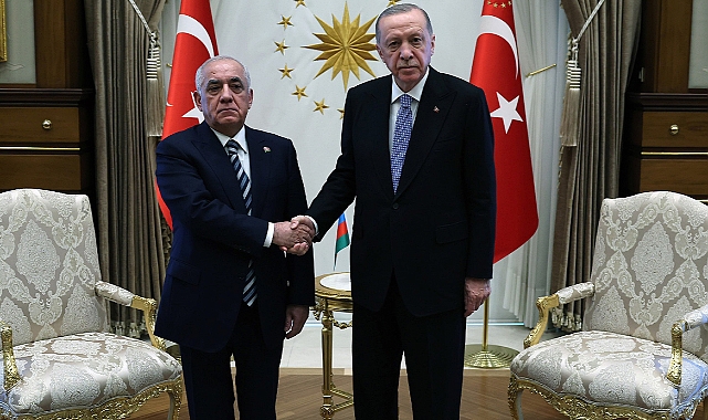 Cumhurbaşkanı Erdoğan, Azerbaycan Başbakanı Asodov’u kabul etti