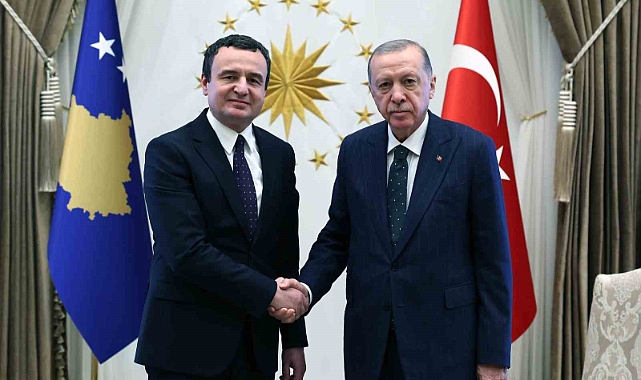 Cumhurbaşkanı Erdoğan, Kosova Başbakanı Kurti’yi kabul etti