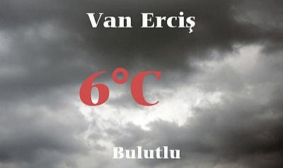 Erciş'te Kış Havası Yaşanıyor