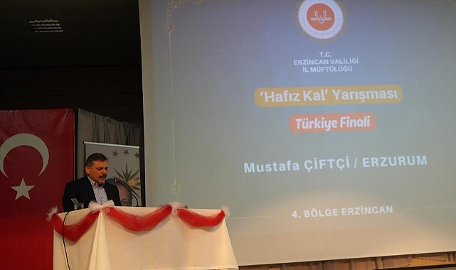 Erzincan'da Hafız Kal yarışması