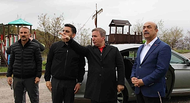 Erzincan Valisi Hamza Aydoğdu, Ergan Dağında incelemelerde bulundu