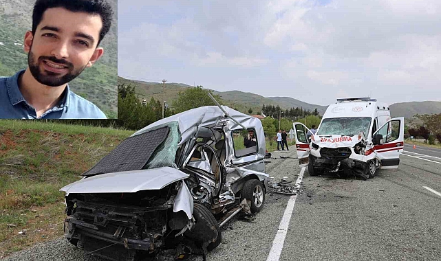 Erzincan'da görev yapan öğretmen kazada hayatını kaybetti