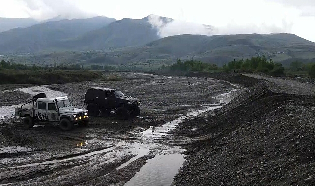 Erzincan'da off road vakti