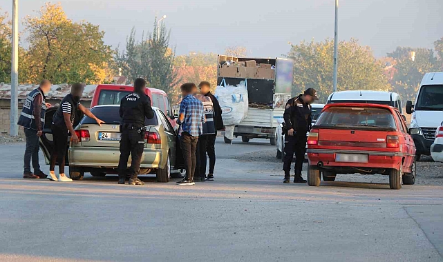Erzincan'da toplam 18 yıl kesinleşmiş hapis cezası bulunan 15 aranan şahıs yakalandı