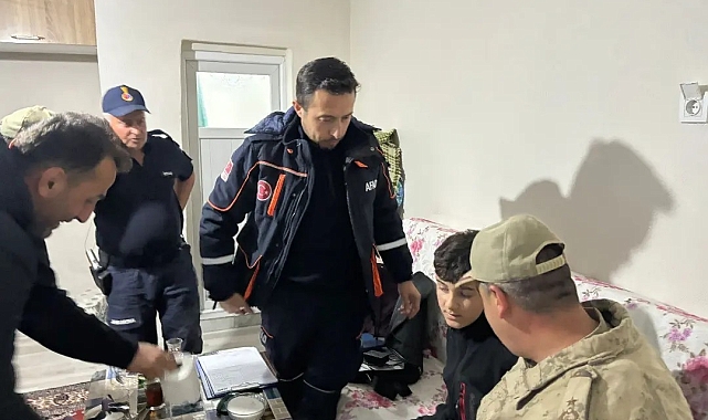 Erzincan'ın Refahiye ilçesinde kaybolan çocuk AFAD ve jandarma ekiplerince bulundu