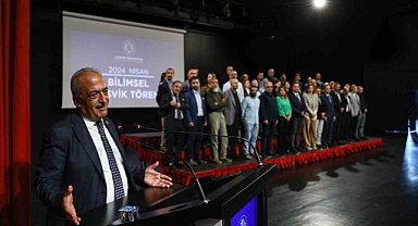 Erzurum Atatürk Üniversitesi'nde Nisan ayı Bilimsel Teşvik töreni düzenlendi