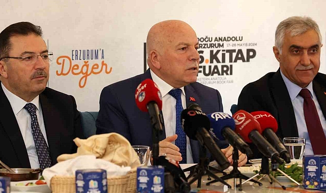Erzurum Büyükşehir Belediye Başkanı Mehmet Sekmen: "Kitap dünyasının kalbi Erzurum'da atacak"