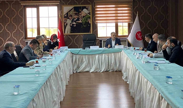 Erzurum'da İl Kurban Hizmetleri Komisyonu toplandı