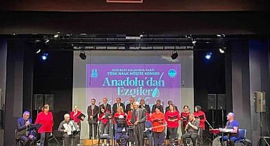 Erzurum'da Türk Halk Müziği Korosu'na yoğun ilgi